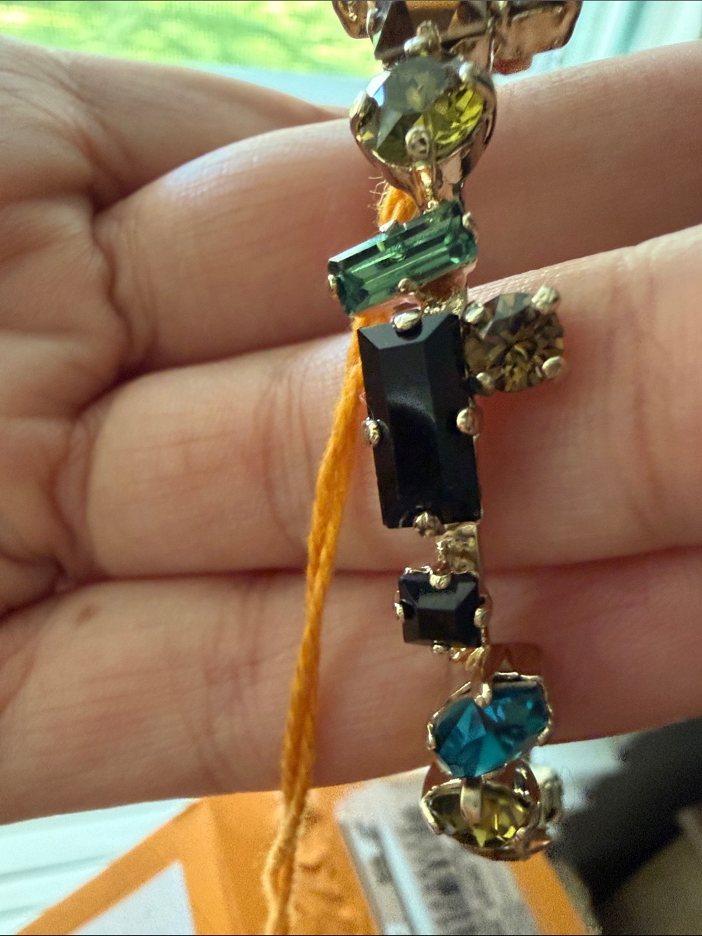 ETRO STRASS CRYSTAL BANGLE BRACELET - Picture 7 of 8